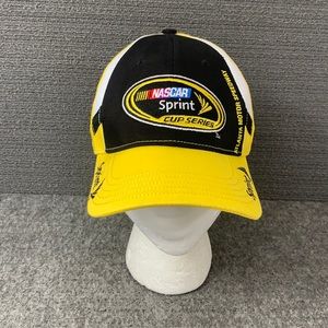 Nascar Sprint Cup Series Atlanta Moto Speedway Fitted Hat Men's Black Yellow